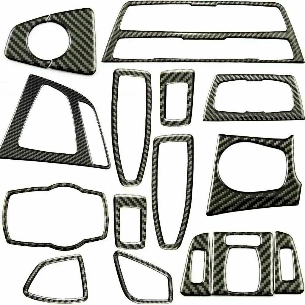 

Car Carbon Fiber Full Set Car Interior Trim Sticker Decor Cover For BMW 3 4 Series F30 F31 F32 F34