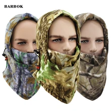 Зимние ветрозащитные походные шапки, тепловая Флисовая Балаклава для велоспорта, мотоцикла, катания на лыжах, маска для лица, шеи, теплые велосипедные шлемы