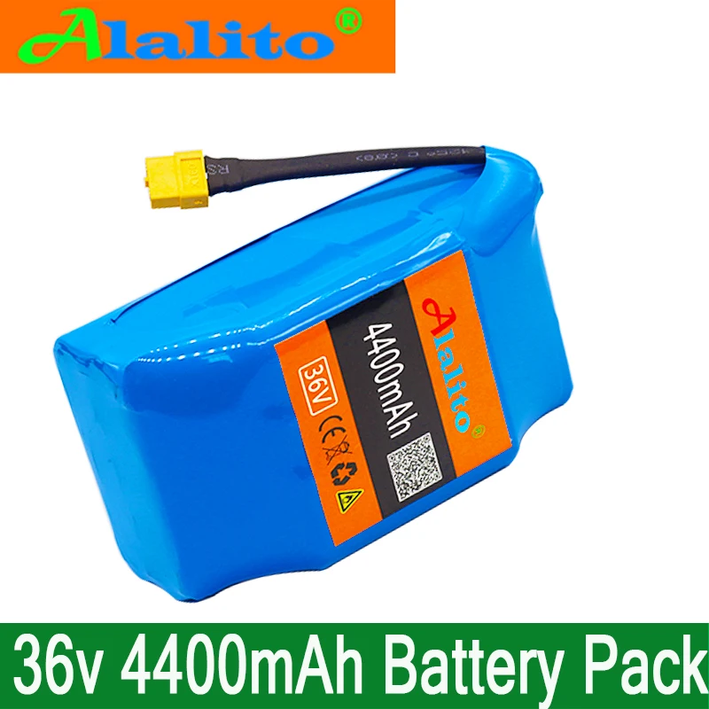 100% новый 36v 4.4ah литиевая батарея 10s2p 4400mAh лития ионный пакет 42В 4400 мАч скутер твист
