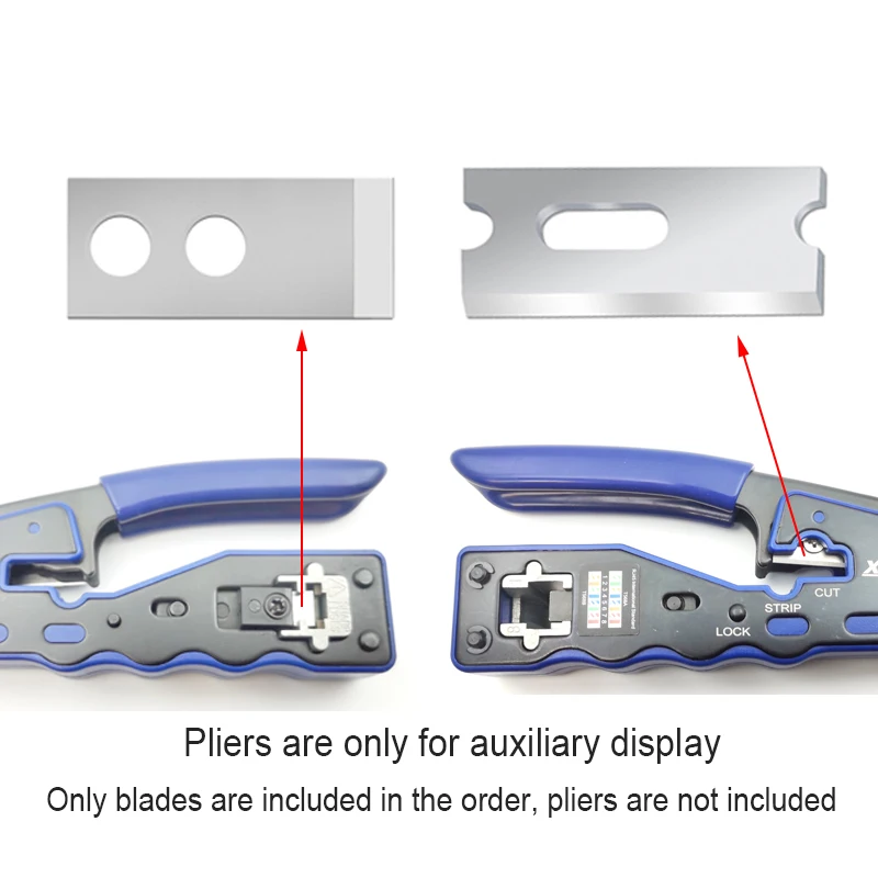 wiretracker spare Blades replace Cable Stripper Cutter Hi-Speed Steel for rj45 pliers crimper Stripping Cutting Tools cable toner and probe