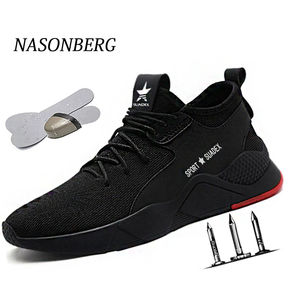 breathable non slip work shoes