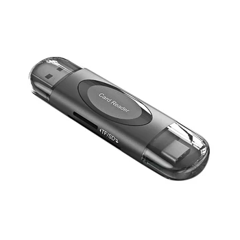 

Type-C Card Reader Usb3.0 + Type-C 2-In-1 Multi-Kinetic Energy Card Reader