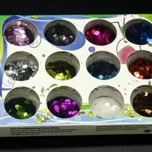 Nails Art Dip порошок для ногтей Блеск для ногтей голографический лак для маникюра сухой хромовый пигмент погружающийся порошок h002