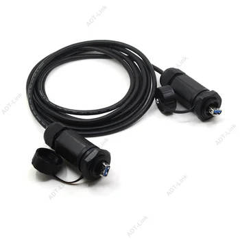 

USB 3.0 Waterproof Connector Cable IP68 M25 USB 3.0 socket & plug Male Female Adapter both ends Waterproof Cables 0.5m /1m /3m