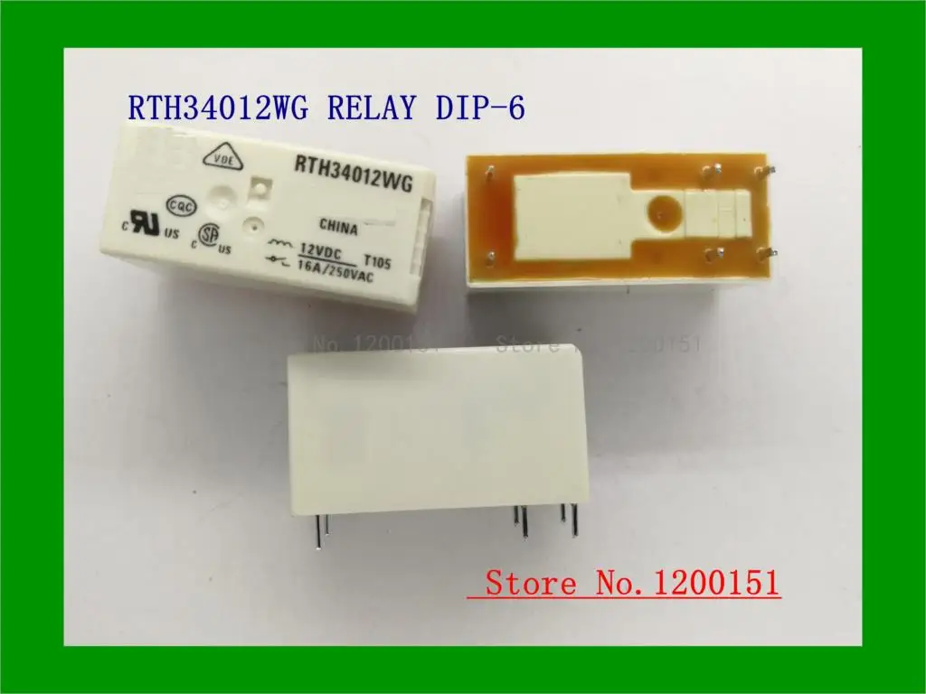 Реле RTH34012WG DIP-6 | Электронные компоненты и принадлежности