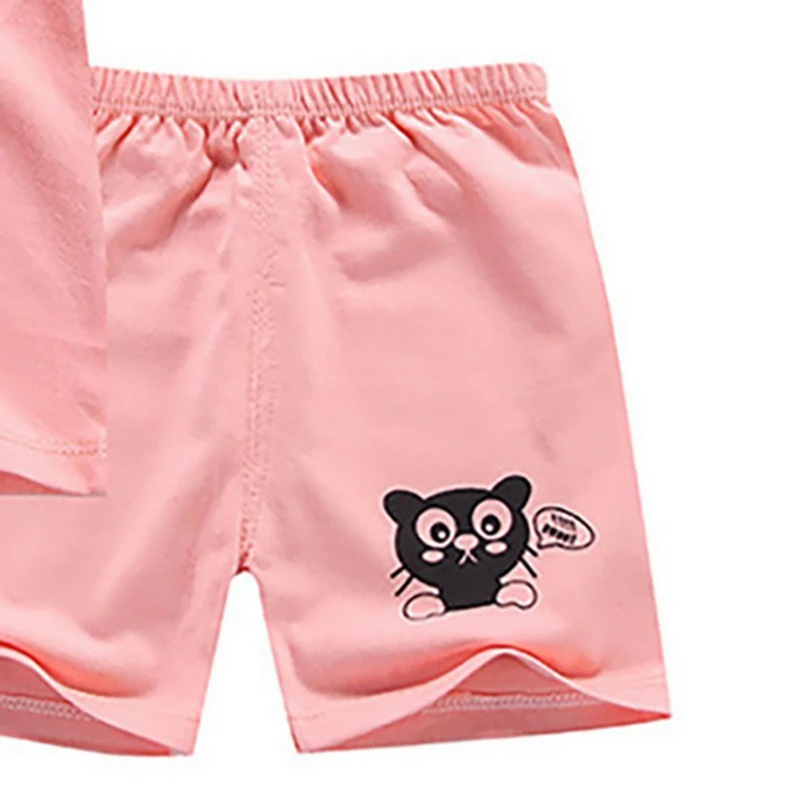 Summer Baby Boys Girls Clothing Set T-shirts Shorts Short Sleeve Cartoon Cotton Infant Newborn Suit Outerwear Outfit Suits