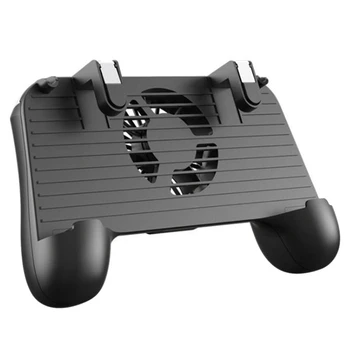 

Mobile Game Controller for PUBG 4-In-1 Mobile Gamepad Shoot Aim Trigger Joystick Cooling Fan 2000MAh Power Bank Portable