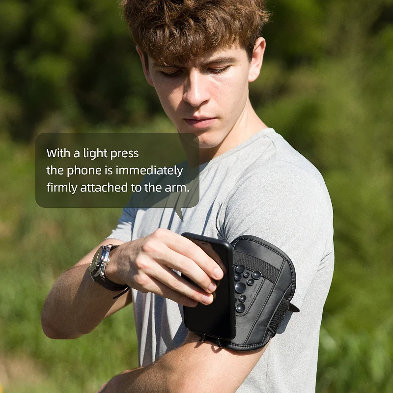 Mark Ryden Running Armband Bag Unisex Sports Octopus Sucker Design Mobile Phone wrist bag Adjustable armband bag For Cell Phone