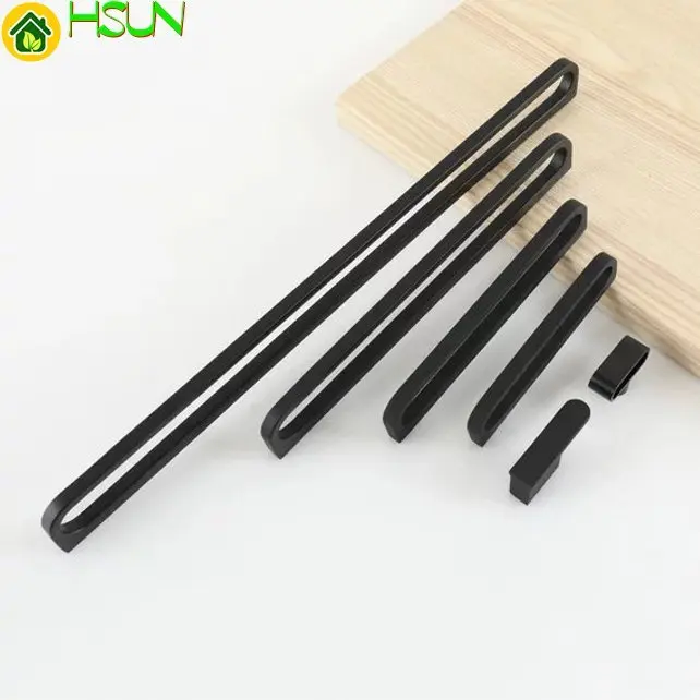 

3.66'' 5'' 7.55'' Modern Cabinet Pulls Knob Door Handles Hardware Black Drawer Pulls Dresser Knobs Kitchen Cupboard Handle