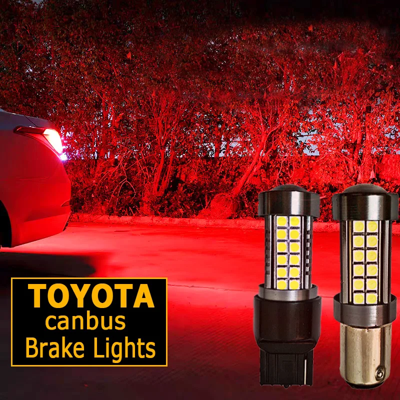 

1pcs Car LED Brake Light Parking Lamp Bulb 7443 7440 W21/5W T20 For Toyota Corolla Camry Previa Prius RAV4 Sienna Tacoma Cruiser