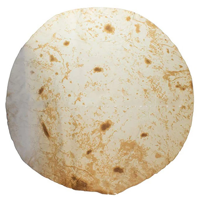 06 180 см комфортное одеяло Burrito для еды, новинка, идеально круглое одеяло, украшение для дома, удобный коврик, теплая мягкая шаль - Цвет: 06