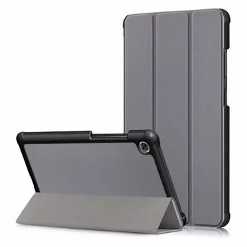 

Tablet Case for Lenovo Tab M7 PU Leather Magnetic Stand PC Hard Back Tablet Cover for funda Lenovo Tab M7 TB-7305x TB-7305i