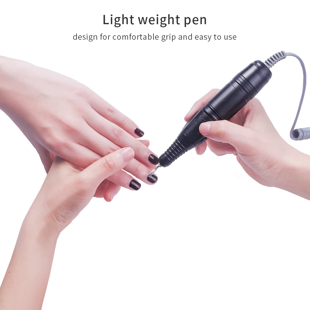  Foreverlily Nail Drill Machine 30000Rpm Portable Rechargeable Pedicure Strong Polishing Electric Ma