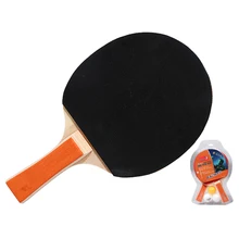 

Table Tennis Racket Ping Pong Practice Paddle Set 2 Bats + 2 Balls