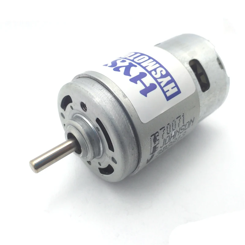 775 12V 7000RPM eléctrico pequeño micro motor de alta velocidad miniatura  DC cepillado motor para herramienta eléctrica