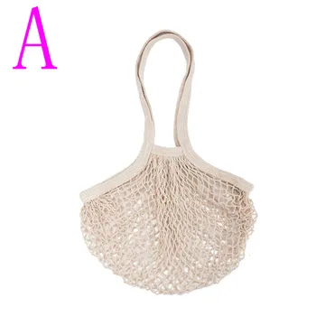

Trendy Shopping Pro String Grocery Bag Shopper Cotton Mesh Net Reusable Woven Mesh one pieces