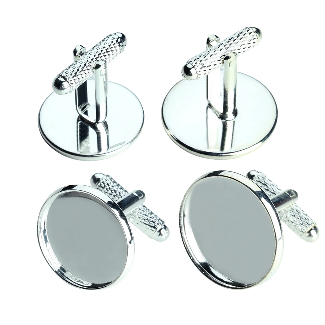10pcs Multi Size Shiny Silver Color Cufflink Blank Settings Round Cufflink Findings Blank Bezel Base for 12mm Cabochon Cameo 10pcs Multi Size Shiny Silver Color Cufflink Blank Settings Round Cufflink Findings Blank Bezel Base for 12mm Cabochon Cameo