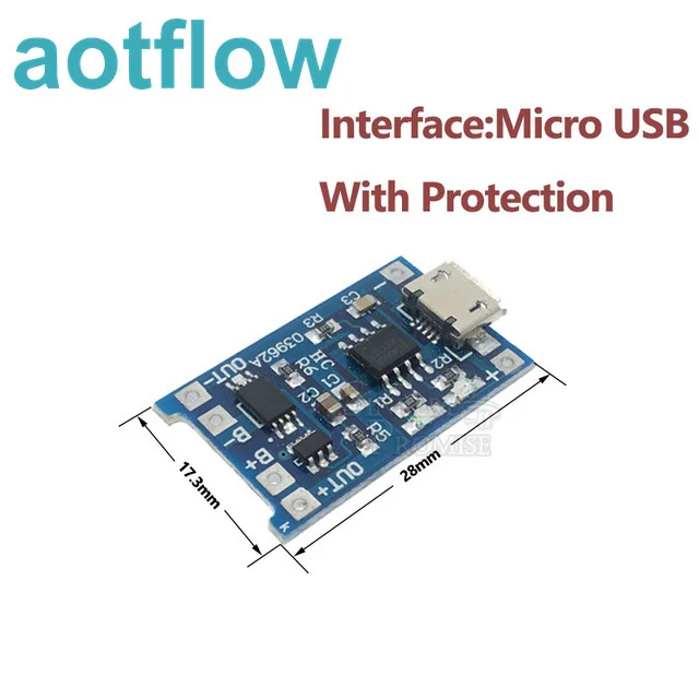 Mini-Micro-Type-c-USB-5V-1A-18650-TP4056-Lithium-Battery-Charger-Module-Charging-Board-With.jpg_640x640-Micro USB-in