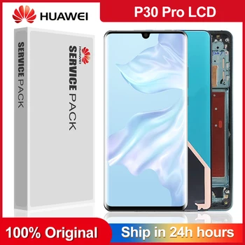 

Original 6.47" Display For Huawei P30 Pro LCD Display Touch Screen Digitizer Assembly + Frame for Huawei P30 Pro VOG-L29 Display