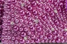 purple pearls Женская Вулканизированная обувь; белые Мокасины с бусинами; персонализированные Повседневные кроссовки с надписями; Рождественский подарок; стразы, бусины; повседневная обувь - Цвет: purple pearls