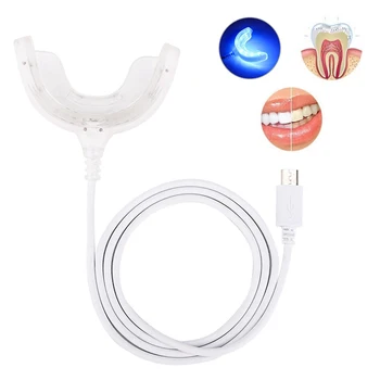 

Portable 16LED Smart USB Interface Cold Blue Light LED Teeth Whitening Device Bleaching System Tooth Whitening Device