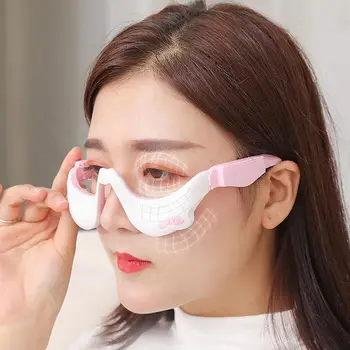 

Electric Eye Massager Eye Bag Eye Protector Heating Massager Pulse Tool Eye Vibration Relaxation Fatigue Relief Beauty Puls J3C1