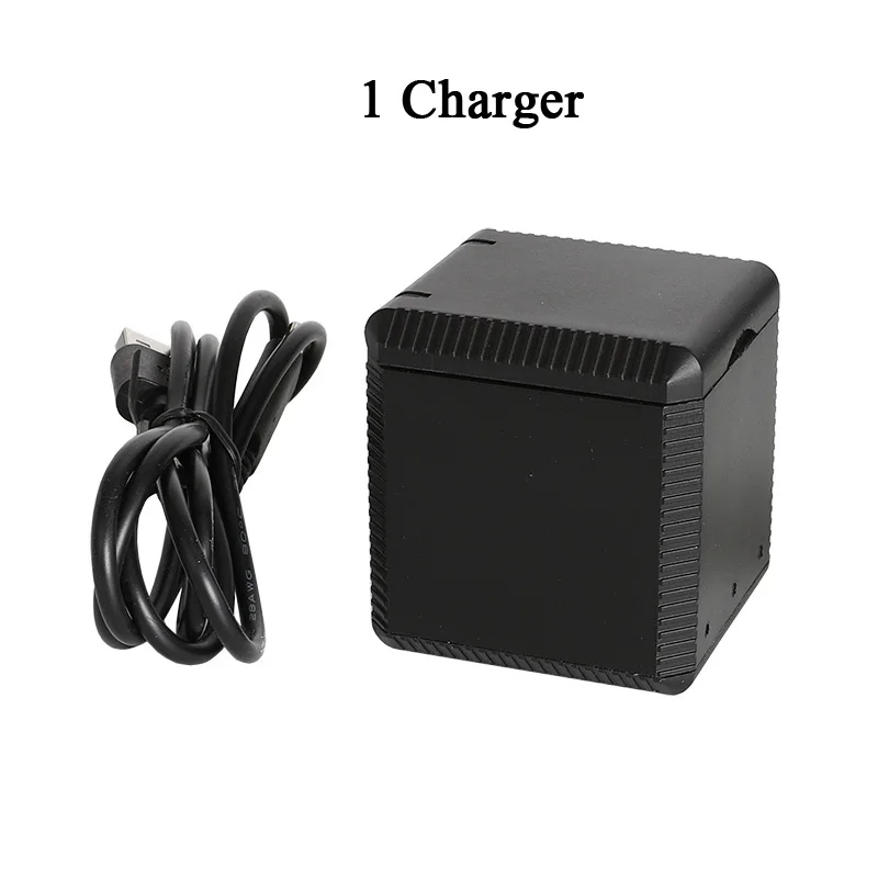 1 Charger 3-полосный светодиодный зарядное устройство для Insta 360 One X 3 Аккумуляторный блок зарядный кабель type-C для Insta360 набор аксессуаров для камеры One X - Цвет: 1 Charger