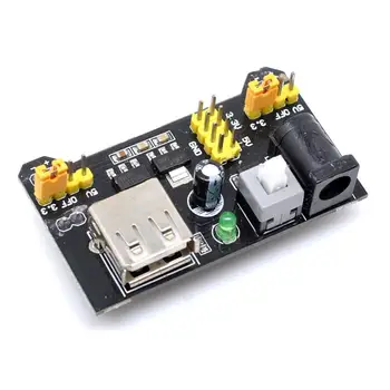

AiSpark MB102 MB-102 Solderless Breadboard Power Supply Module 3.3V 5V