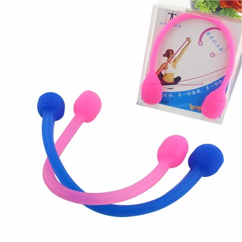 

Yoga Rally Belt Silicone Stretch Band Yoga Resistance Rally Rehabilitation Training Belt Home Elastic Rope Fitness Equipment