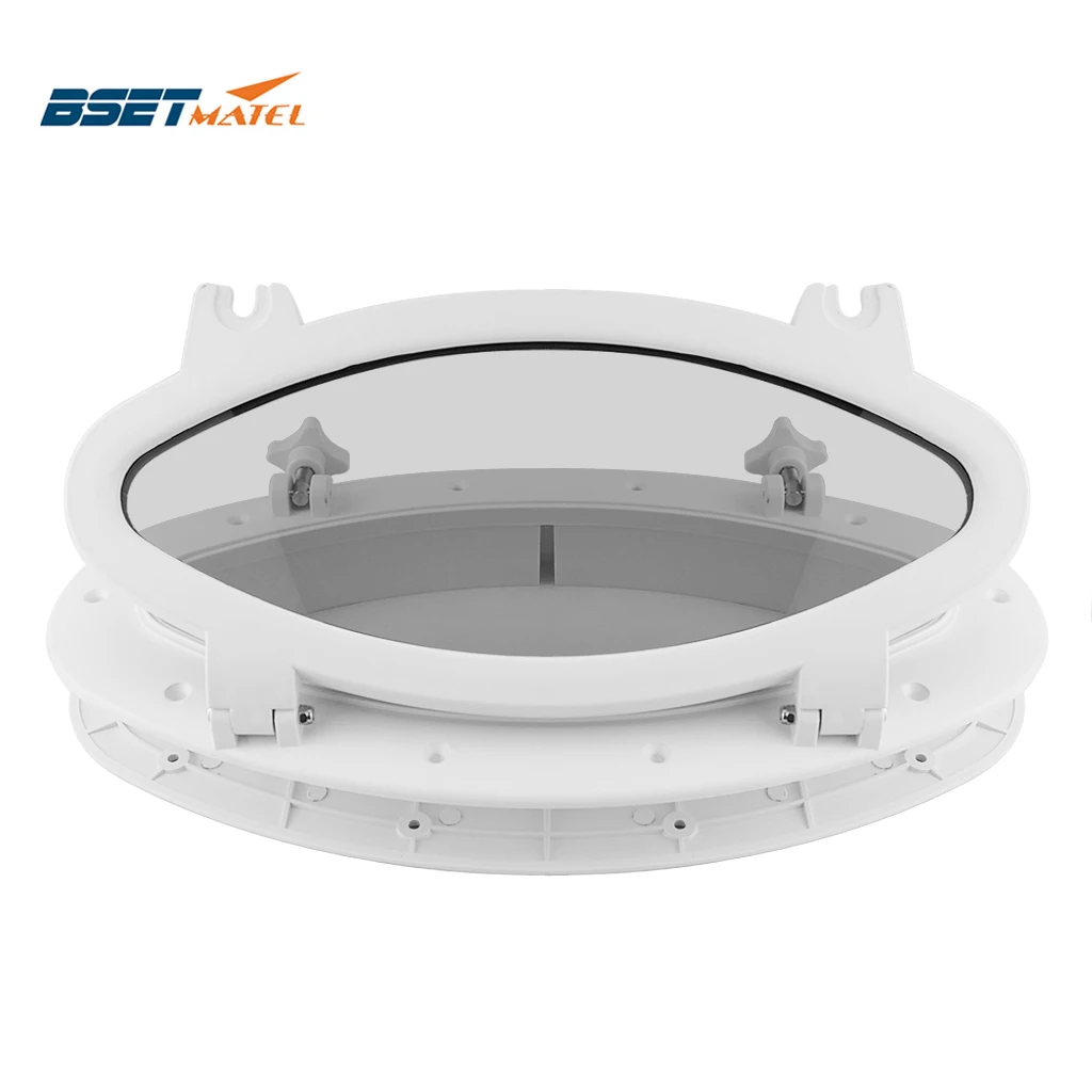 Marine Boat Yacht Rv Oval Shape Porthole Abs Plastic Oval Hatches Port
