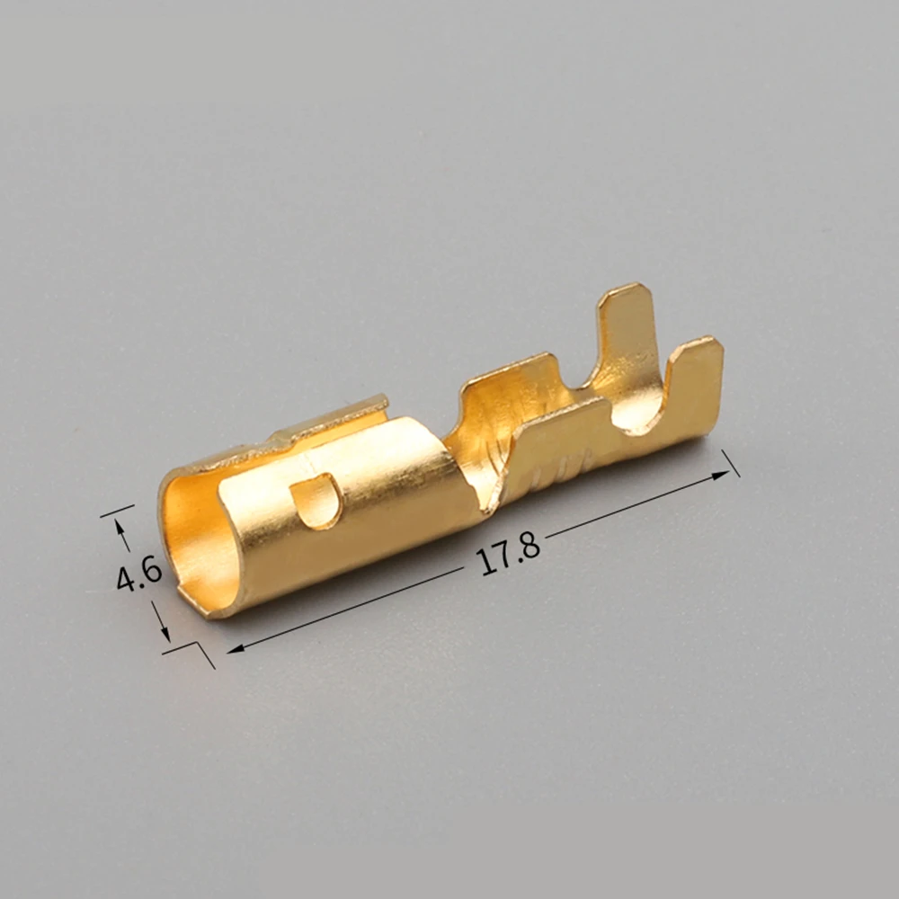 10set bullet terminal car electrical wire connector diameter 4mm pin set TDO