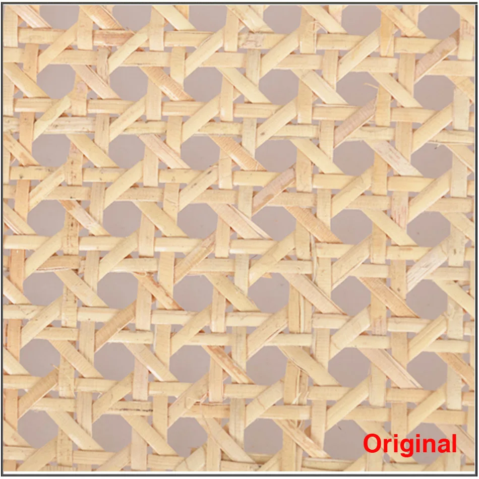 40 45 50 60CM 1metre Natural Rattan Octagonal Decoration Cane Webbing Real Indonesia Rattan Wall Decor Furniture Repair Material