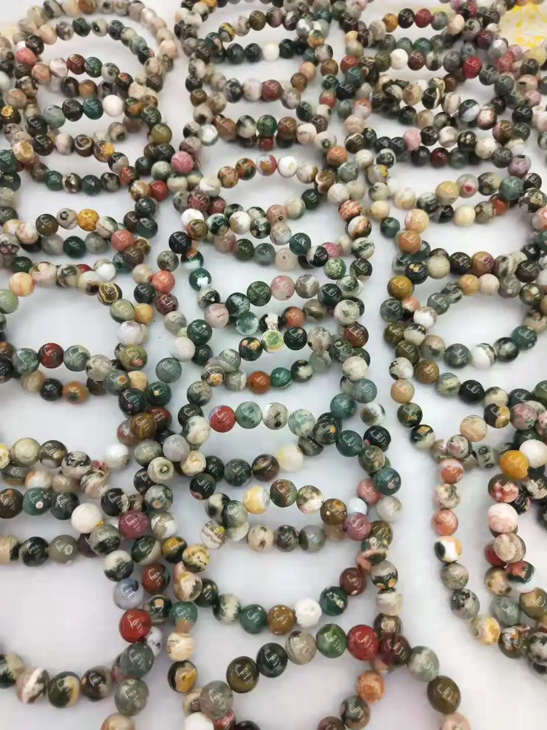 

Natural Oceans Jasper Bracelets Shape Different Pattern Clear Size as Shown in Image