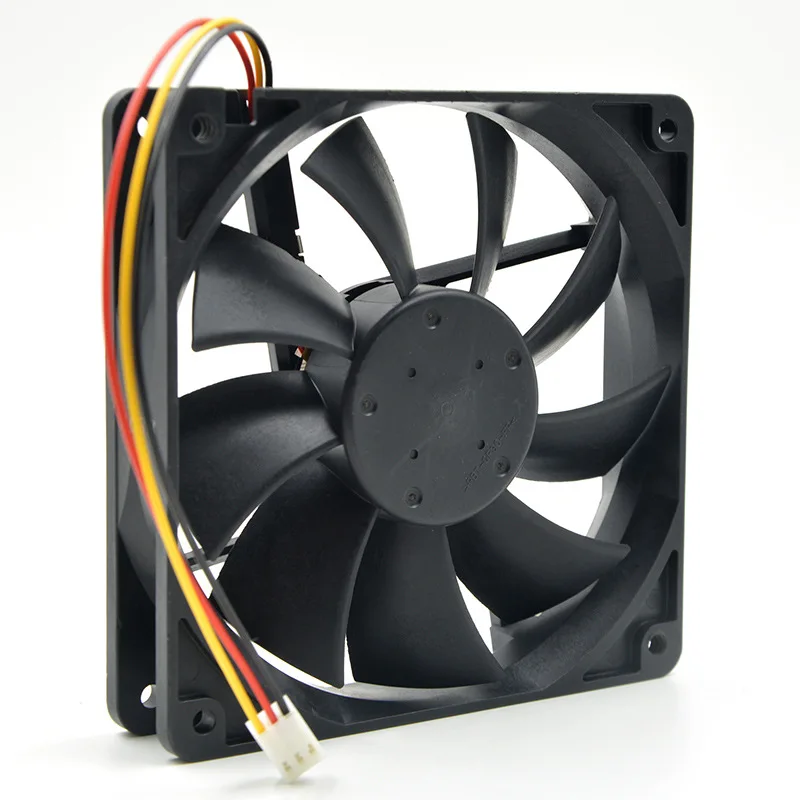 Для НМБ 4710KL-05W-B59 120*120*25 мм 12 см 24V 0.38A инвертор 3-провод вентилятора