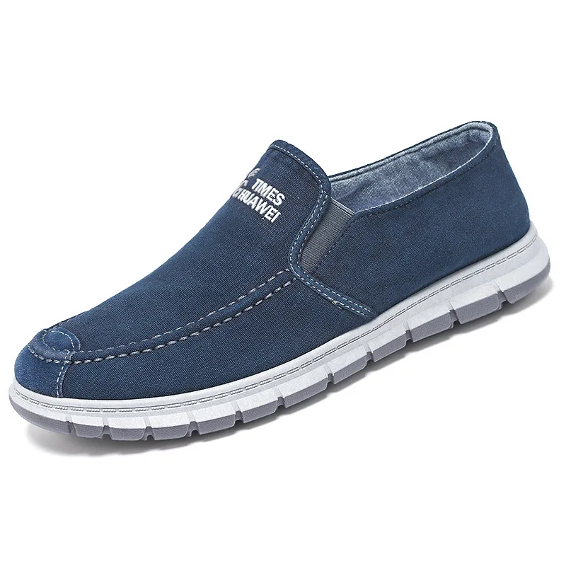 Men Shoes Spring Men Canvas Shoes Flat Casual Shoes Lace Up Comfortable Breathable Shoes Man Flats Size 39-44 Sneakers Men 4