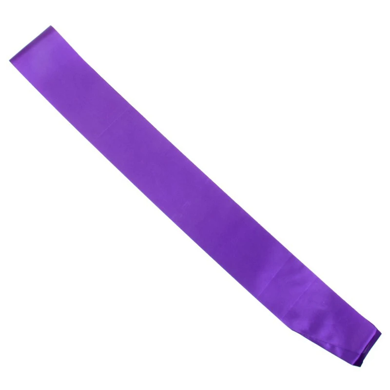 

Birthday Baby Shower Hen Party Plain Satin Sash DIY (Purple)