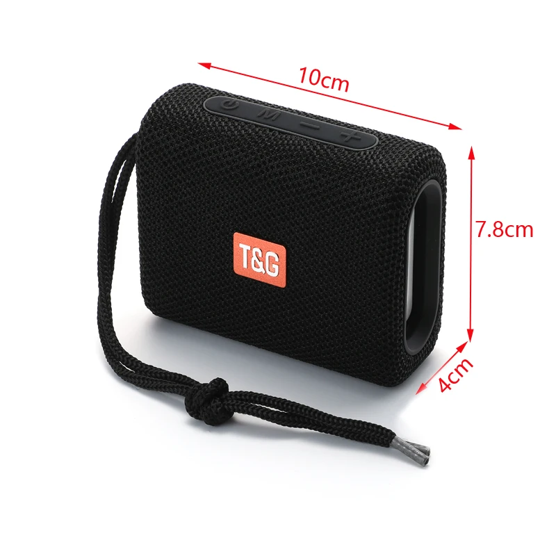 US $15.19 - 15.83 T&G TG313 NEW Portable Bluetooth Speaker Wireless Bass Subwoofer Waterproof Outdoor Speakers Boombox TF USB Stereo Loudspeaker