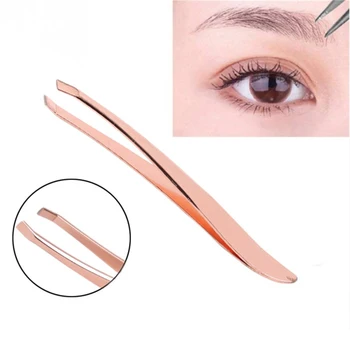 

Stainless Steel Eyelash Curler Gold/rose Gold Extension Applicator Remover Clip Eyebrow Eye Lashes Tweezers Nipper Makeup Tool