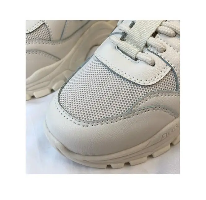 Women Chunky Sneakers Fashion Women Platform Shoes Lace Up Pink Vulcanize Shoes Womens Female Trainers Big sneake SZ8X8