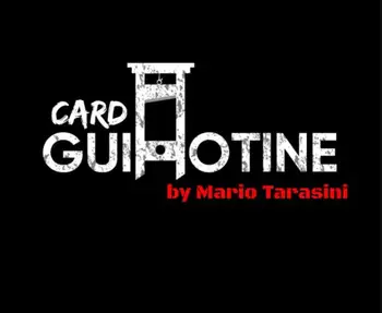 

2020 Card Guillotine by Mario Tarasini , Magic instruction,Magic Trick
