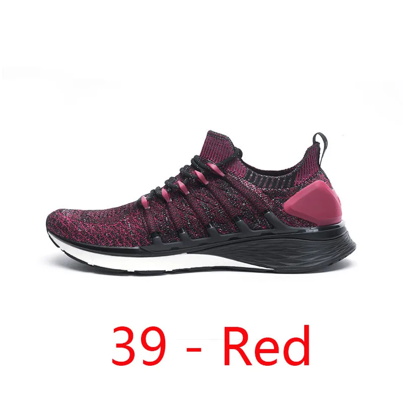 Red-39 Xiaomi Mijia кроссовки 3 мужские спортивные кроссовки Uni-moulding 3D Fishbone Lock системы Вязание верхние кроссовки машинная стирка - Цвет: Red-39