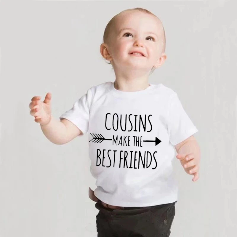 Cousins make the best friends cute childrens T-shirt or body suit Baby/toddler 