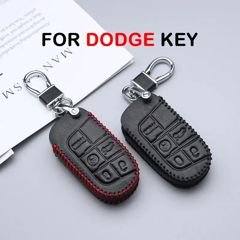 DODGE DAKOTA SPORT LEATHER KEY CHAIN