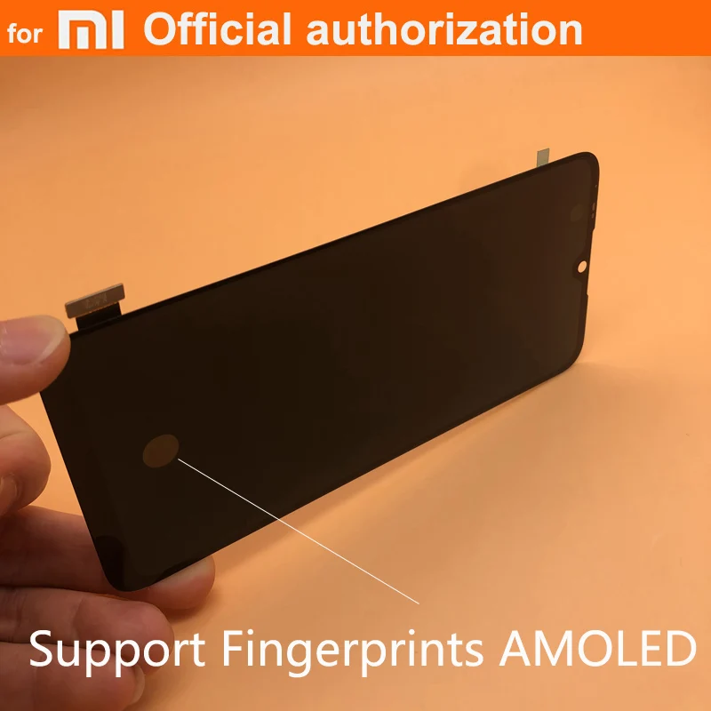 Отпечатки пальцев Новый OEM AMOLED ЖК дисплей Запчасти для Xiaomi Mi A3 cc9e сенсорный экран