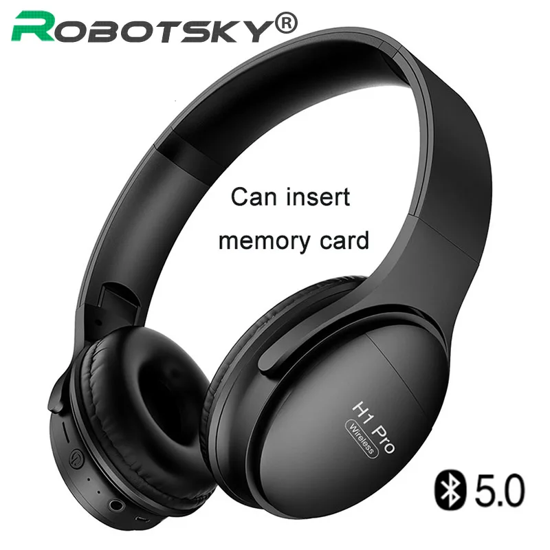 Беспроводная игровая гарнитура H1 Pro Bluetooth V5.0 HD Hi Fi стерео наушники с