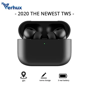 

Air pro 3 gps rename Hifi 1:1 Clone airpodding Bluetooth Wireless earphones Sport earbuds for android ios phone PK i9 i12 i14