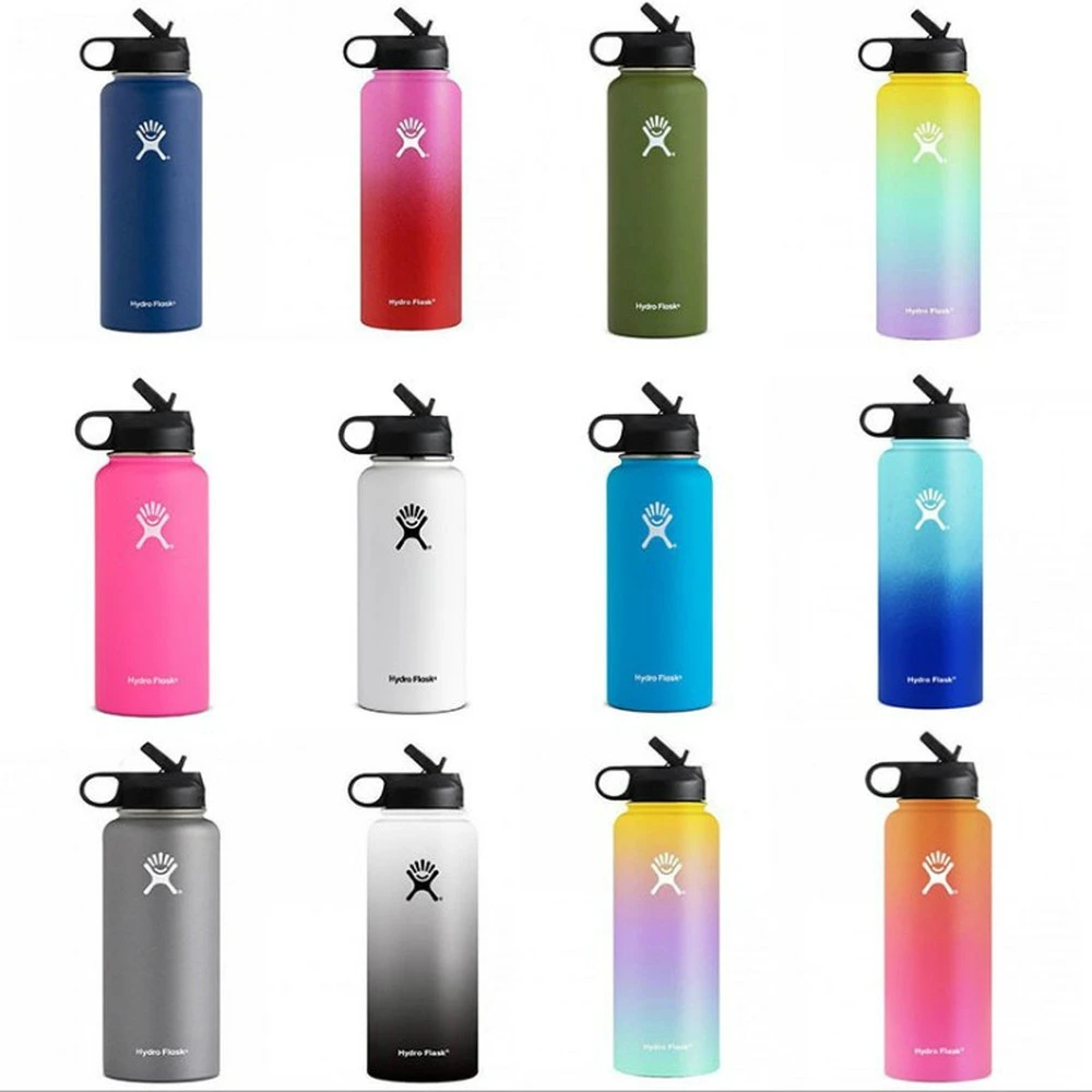 

Hydro Flask 18oz 32oz Tumbler Flask Vacuum Insulated Flask Stainless Steel Water Bottle Wide Mouth Outdoors Sports Bottle