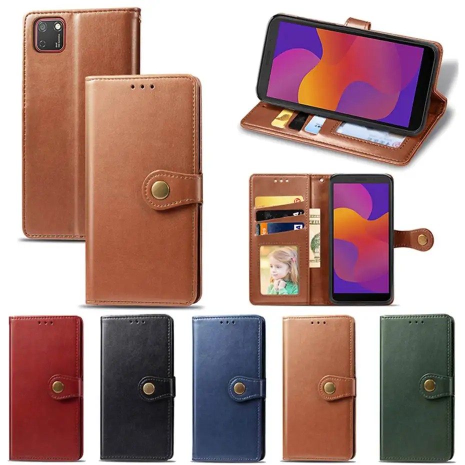 Роскошный кожаный чехол Y5P 2020 для Coque Huawei чехол-кошелек флип-чехол Funda телефона Etui |