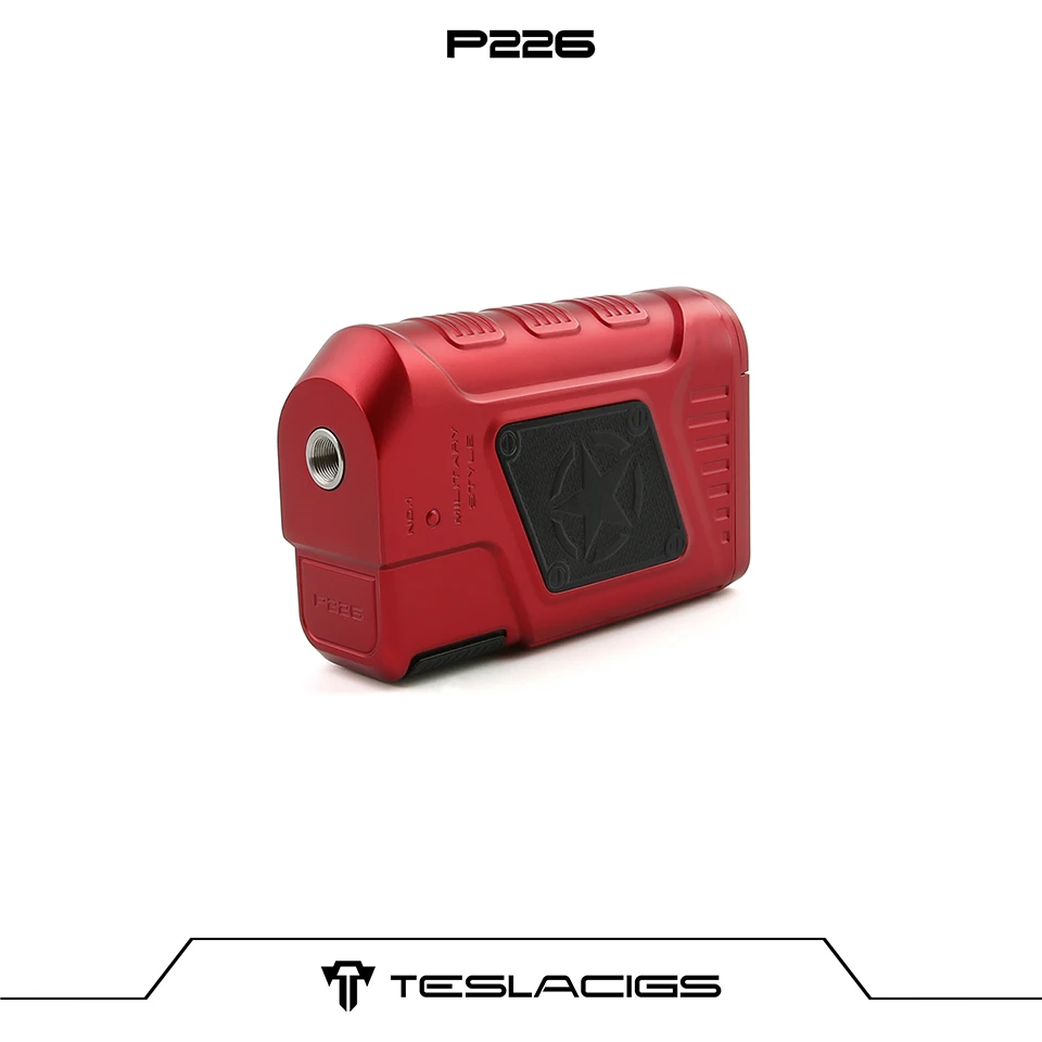 Оригинальный бокс мод TESLA P226 для вейпа 220 Вт TC с OLED экраном 0 96 дюйма Двойной