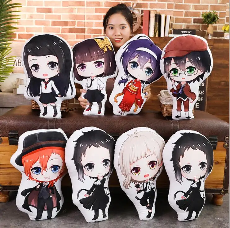 Мягкие игрушки для детей и мальчиков плюшевая подушка от Dazai Osamu Nakahara Chuuya 20 45 см